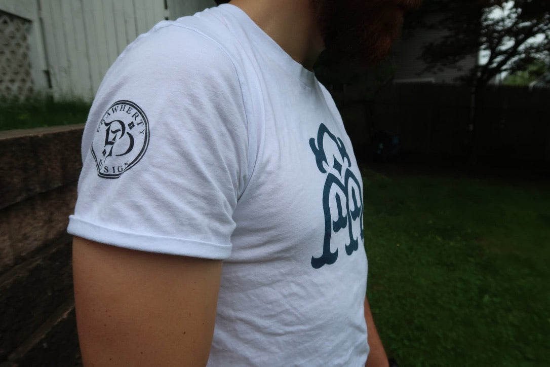 Ave Maris Stella Unisex t-shirt, blue design